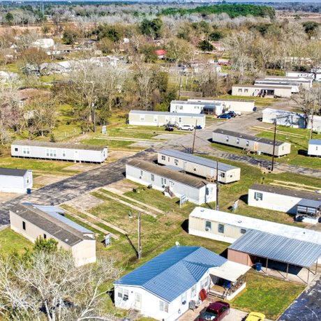 aerial view of Shady Estates