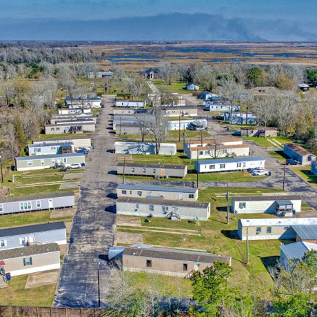 aerial view of Shady Estates